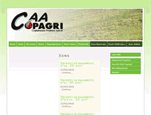 Tablet Screenshot of caacopagri.com